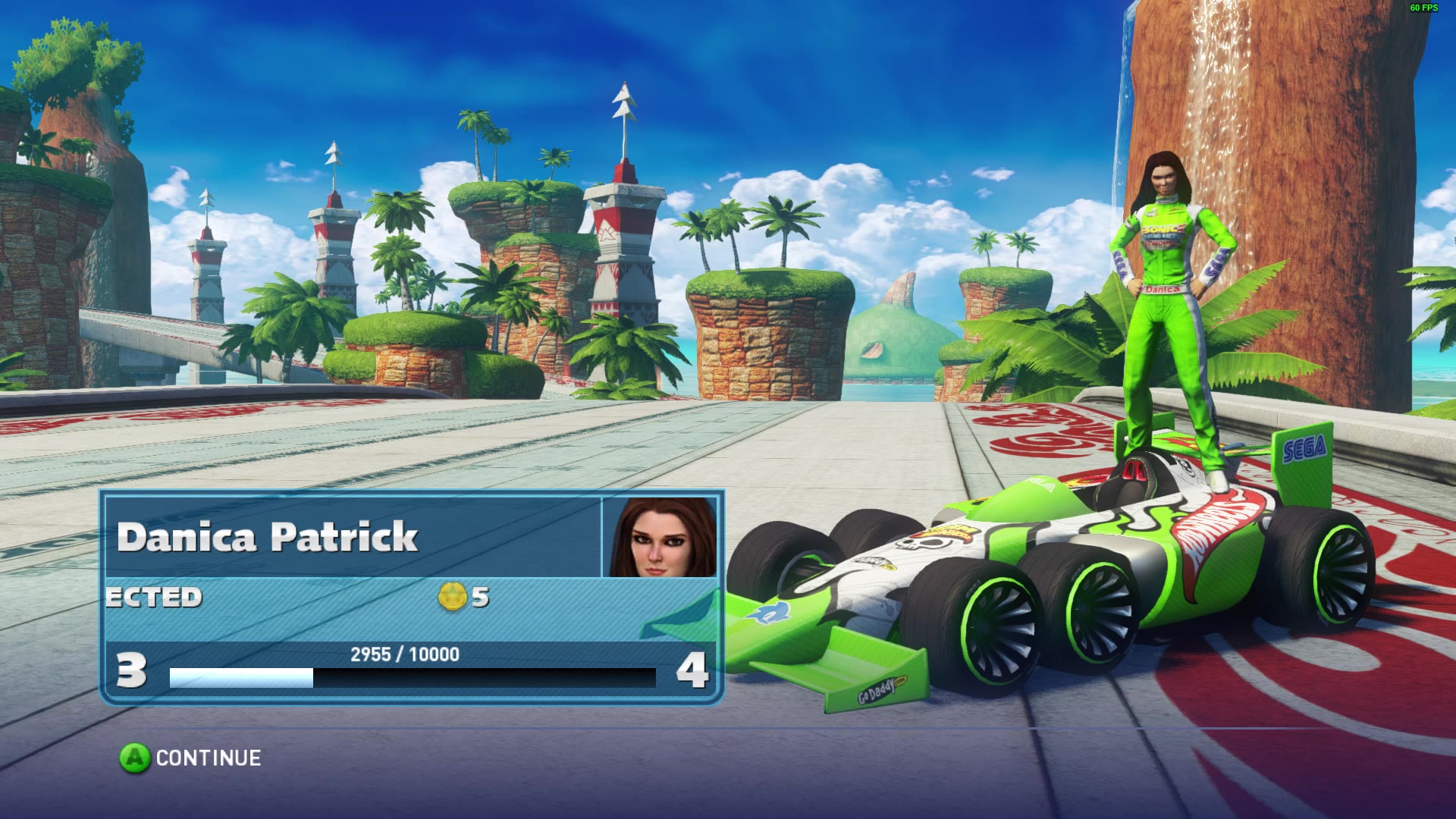 索尼克全明星赛车:变形 第一关终于三星啦_哔哩哔哩_bilibili