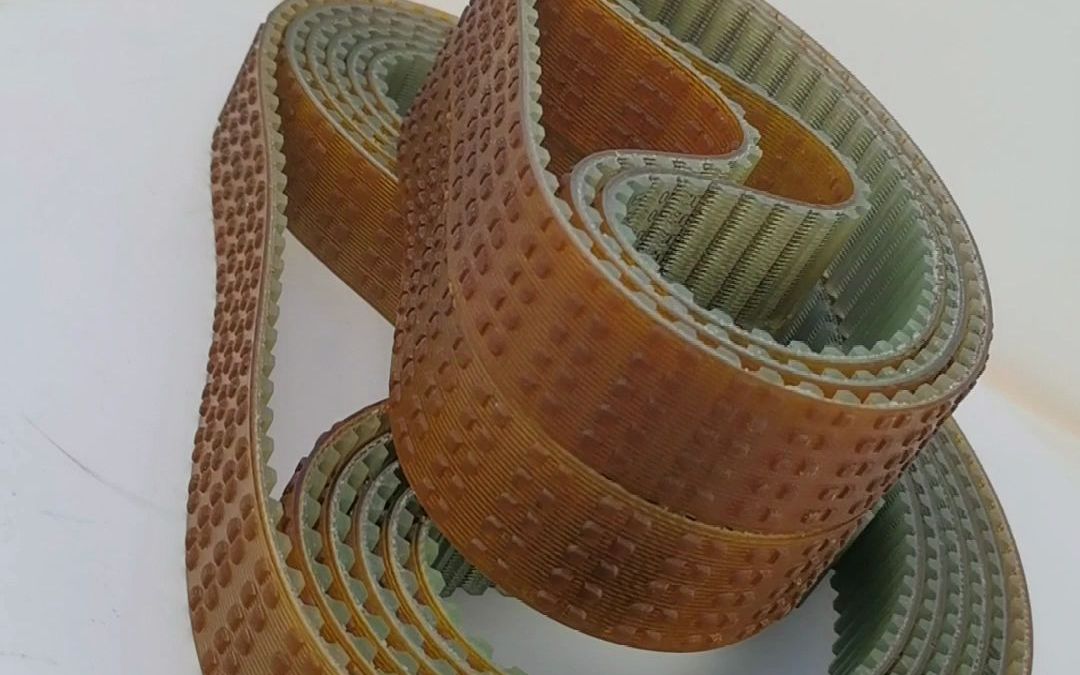 永航厂家定制进口无缝香肠剪节机皮带火腿肠夹持输送同步带皮带挂肠