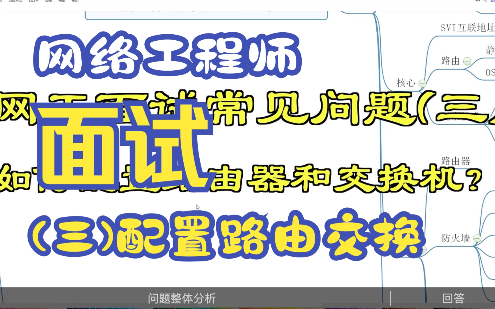 (三)网工面试常见问题如何配置路由器和交换机?哔哩哔哩bilibili