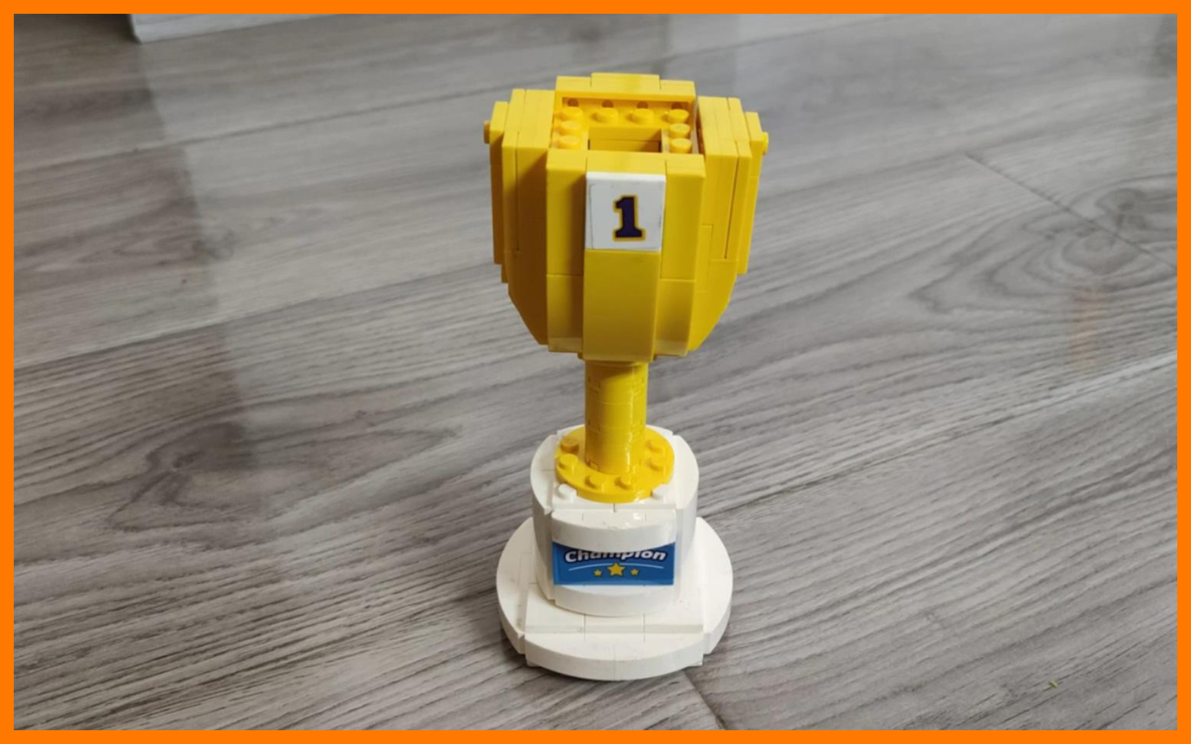 乐高奖杯40385_调皮少年_qiqi玩具记录_亲子steam教育机器人益智早教