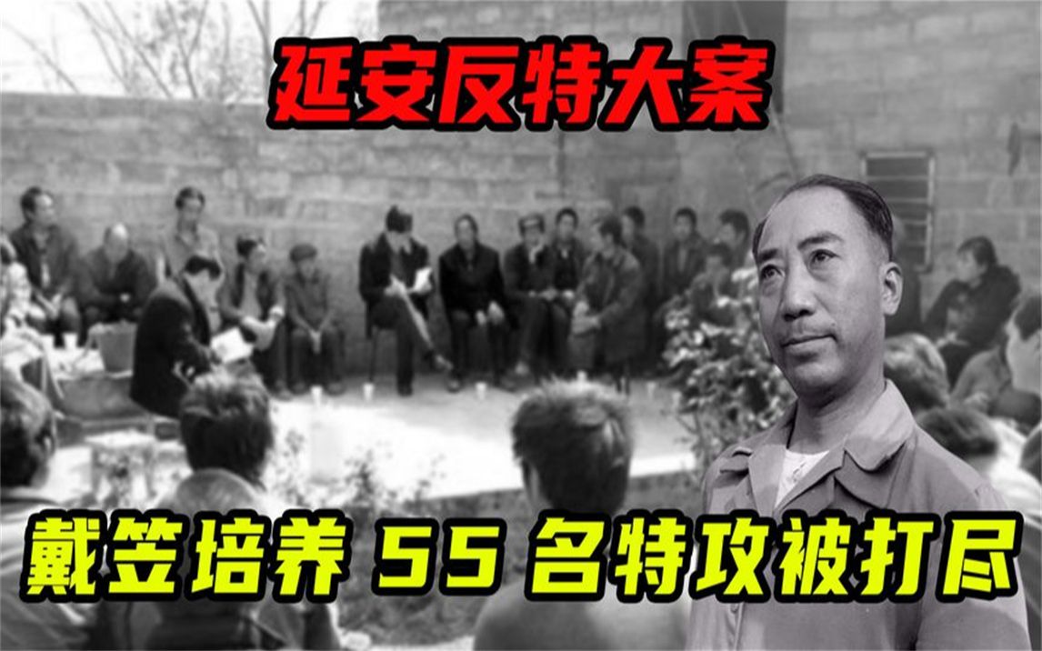 1943延安反特大案,一网打尽55名特工,戴笠反应太真实!哔哩哔哩bilibili