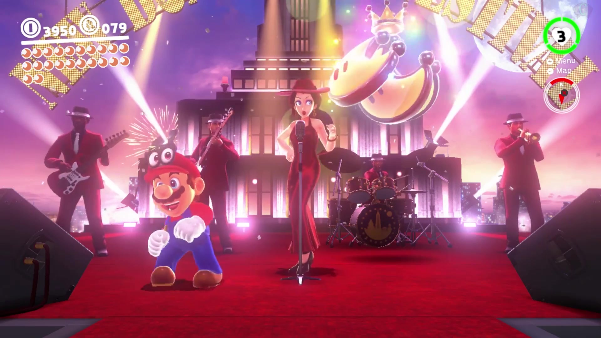 [图]Do The Odyssey - Mario Dancing With Pauline (Super Mario Odyssey Pauline Singing