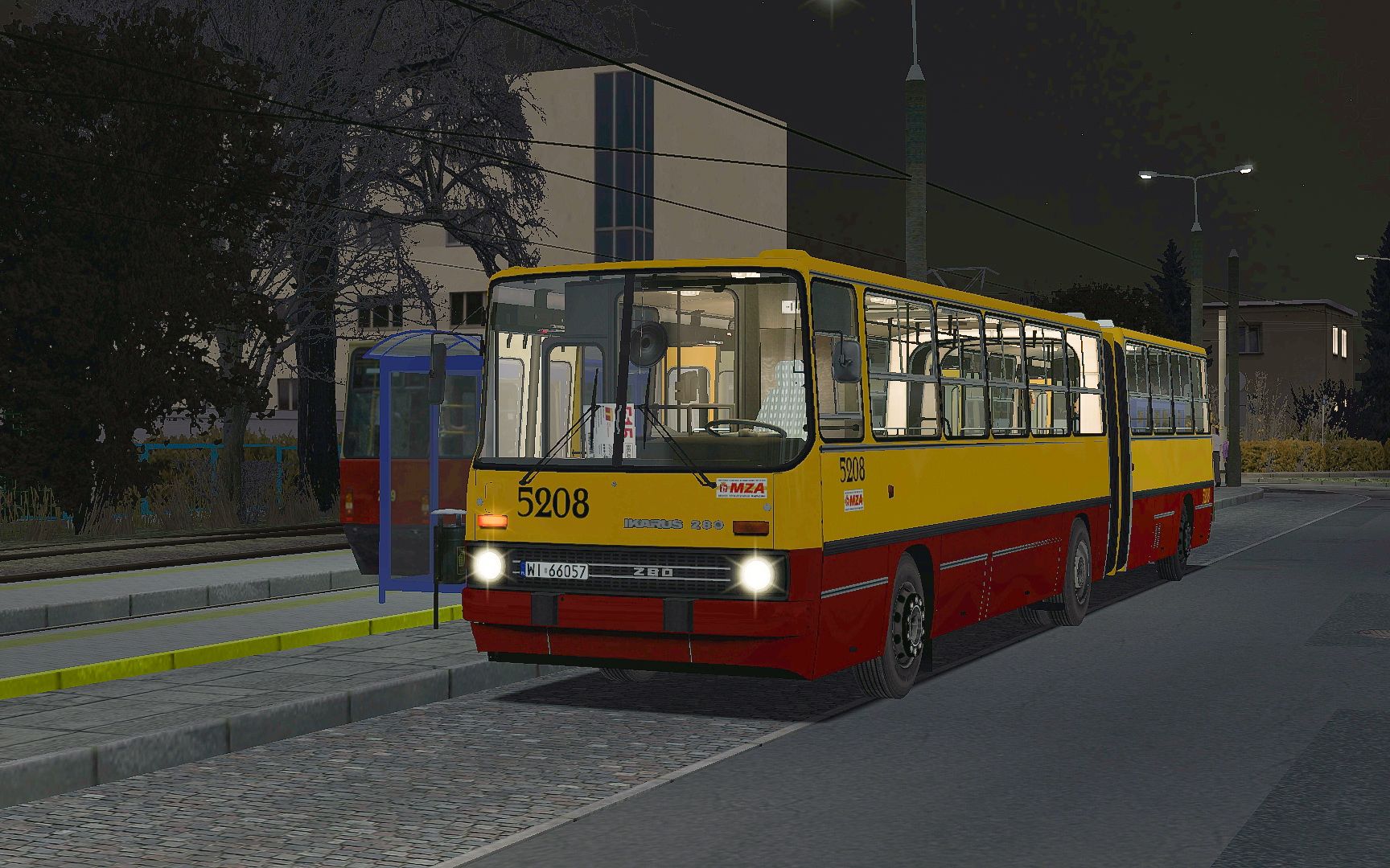 [omsi 2]bydgoszcz line 70 nad wis00a-wyscigowa ikarus 280.
