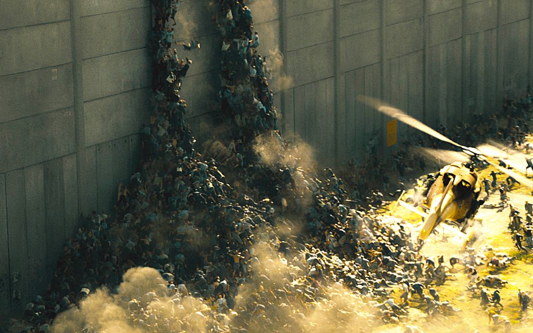 僵尸叠人墙进攻人类,城市瞬间变成人间炼狱,大部分人变异成丧尸