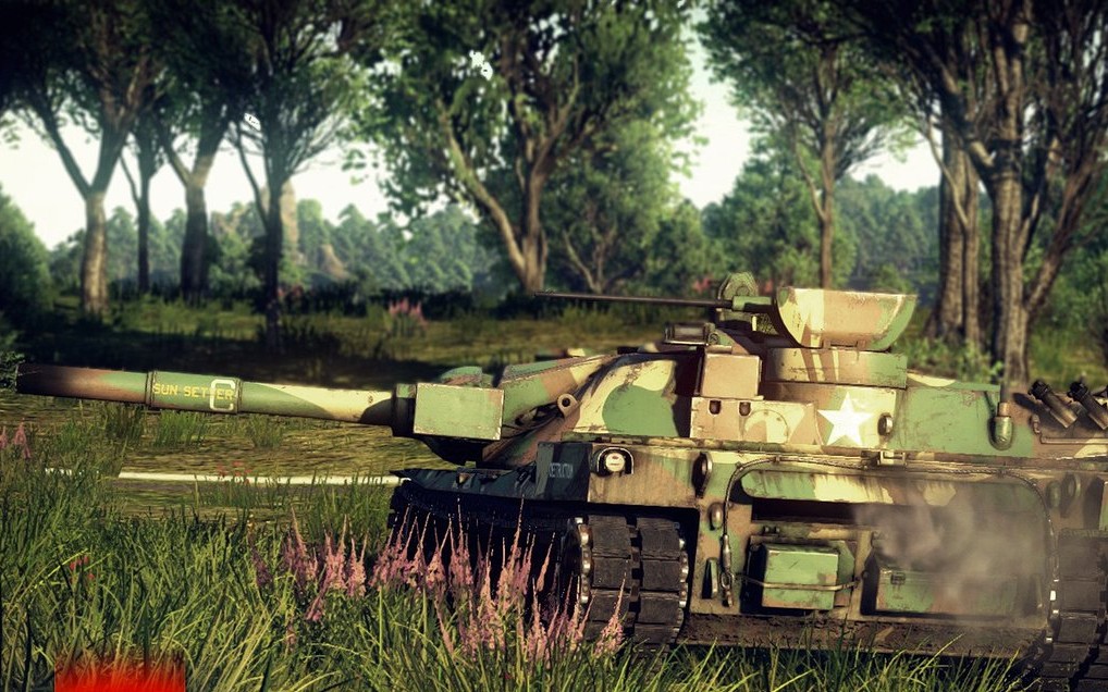 wotb坦克世界闪电战mbt70坦克