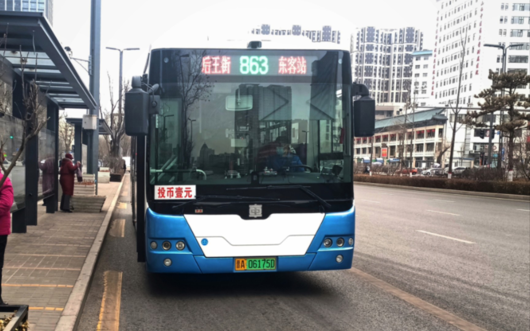 太原公交70代863大王村出站