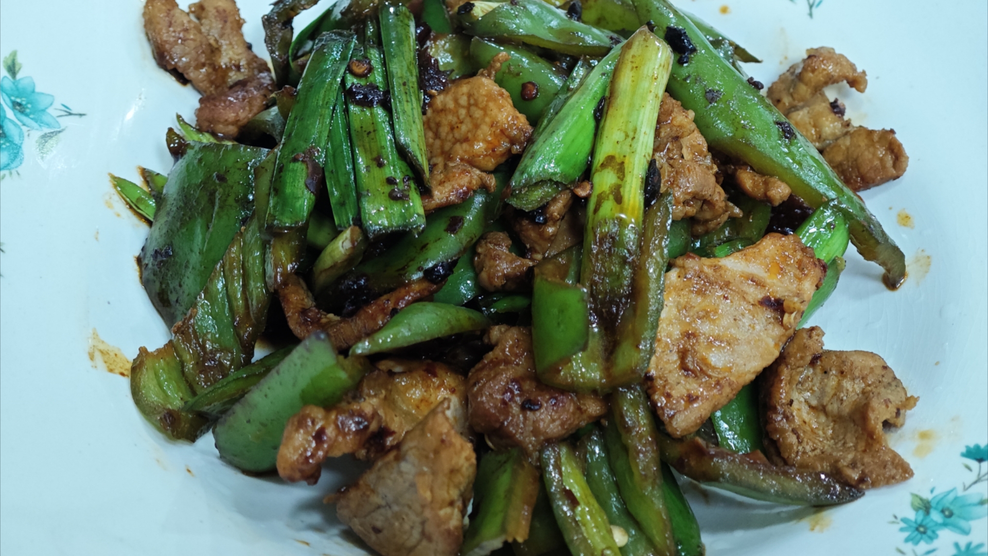 青椒小炒瘦肉