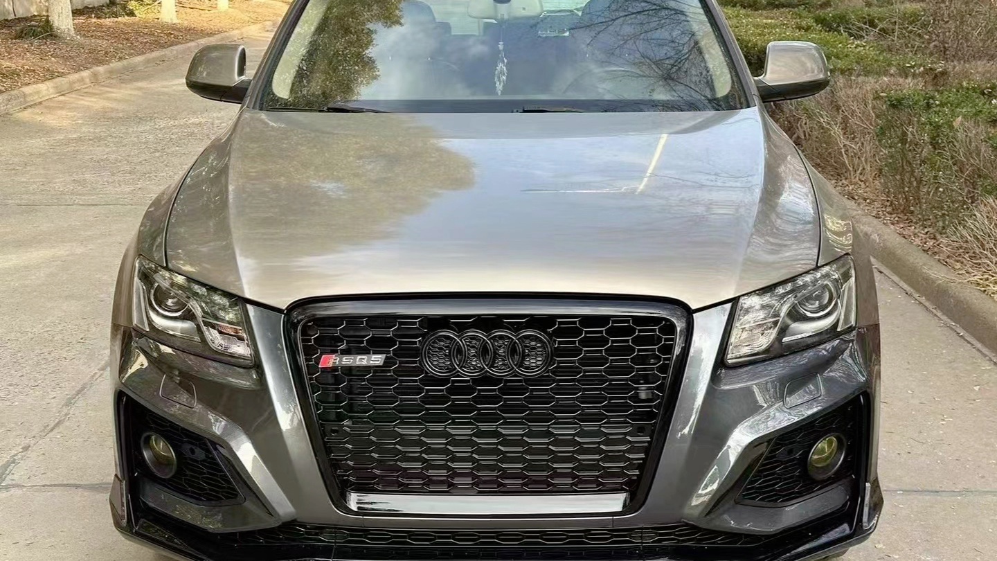 奥迪08-12款rsq5前杠总成出货! rsq5后唇尾喉 套件