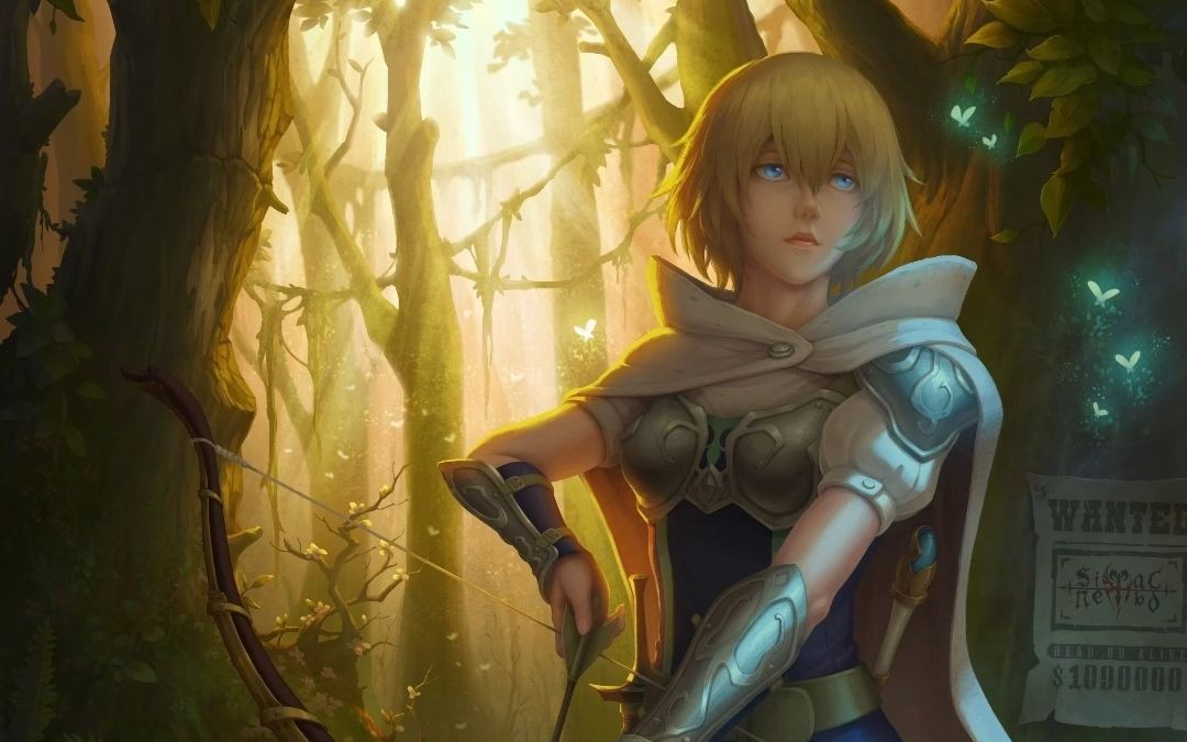 个人板绘作品《龙之信条:汉娜》