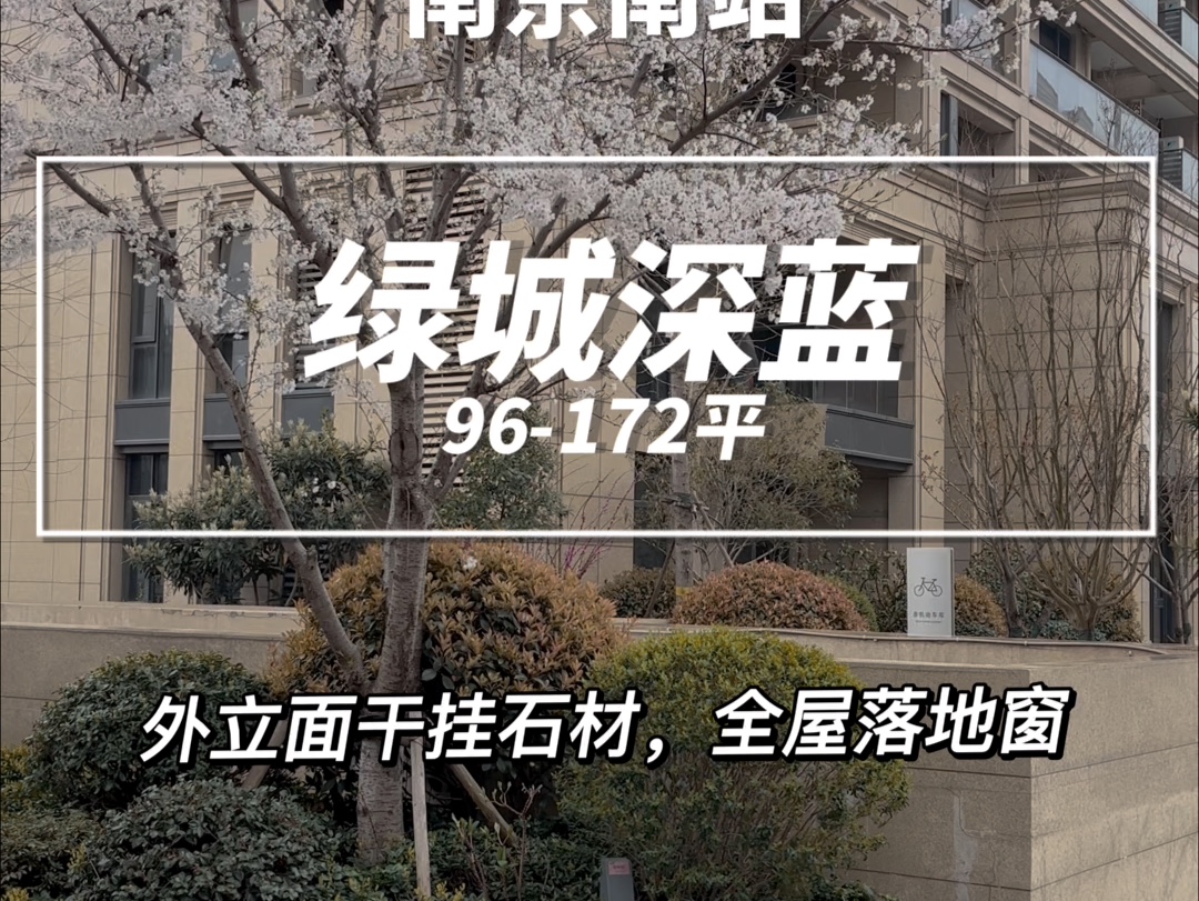 南站环境品质最好的小区绿城深蓝