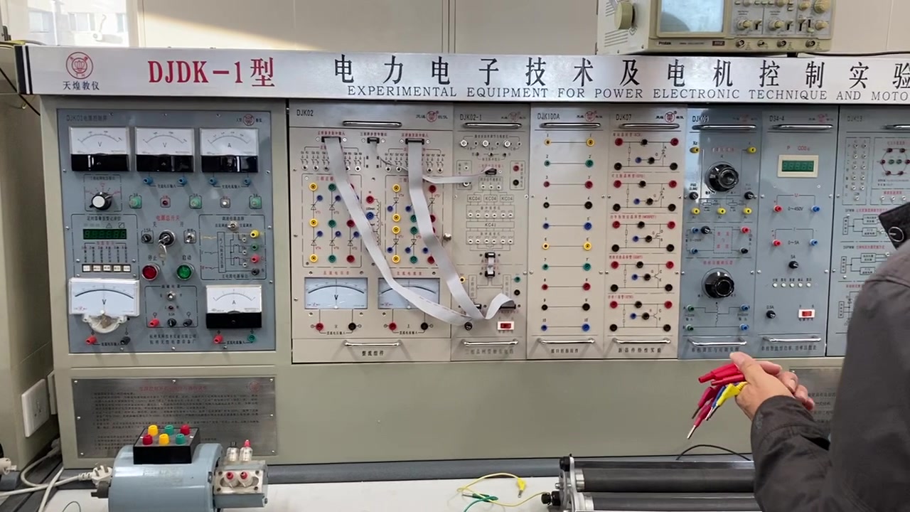 [图]电力电子技术实验一：接线