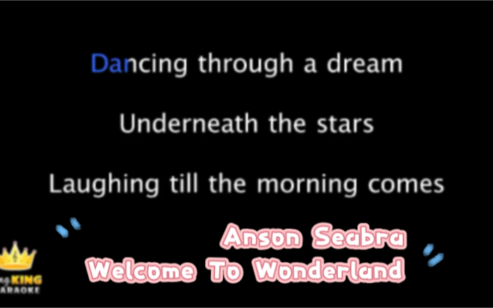 [图]【伴奏】Anson Seabra - Welcome To Wonderland