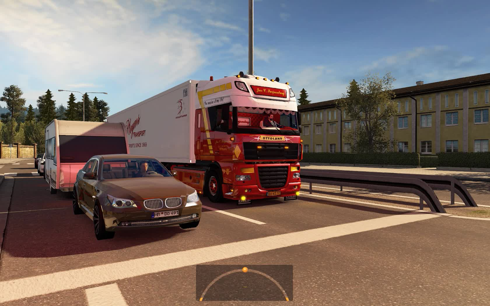 欧洲卡车模拟2 euro truck simulator 2 daf xf105