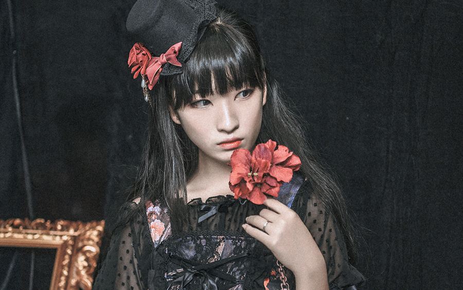 [lolita/洛丽塔]黑lo长发少女sakura