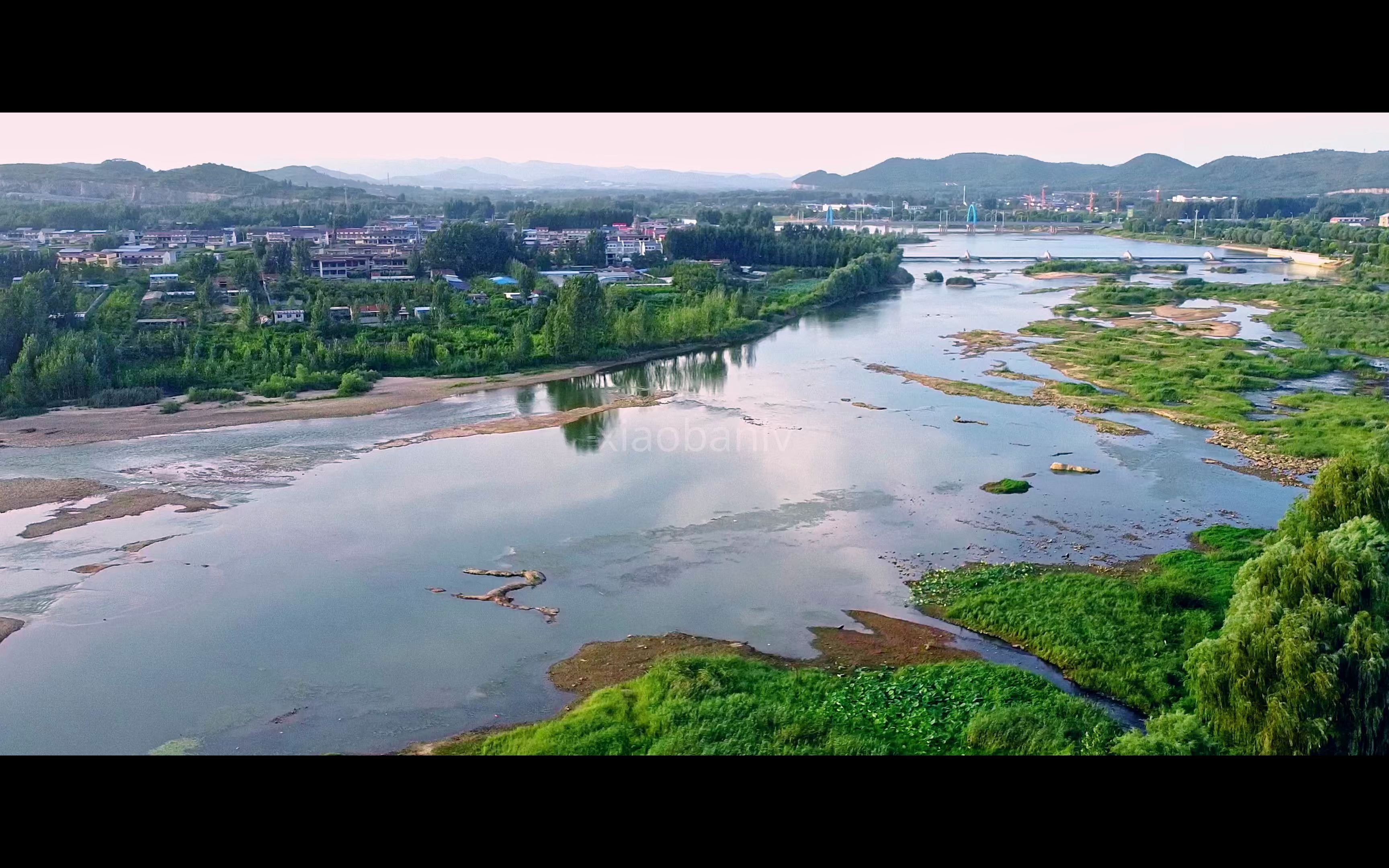 沂南汶河湿地公园照片图片