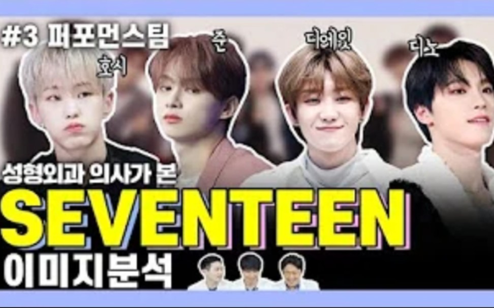 【中字】整容外科/皮肤科医生对seventeen表演队形象分析