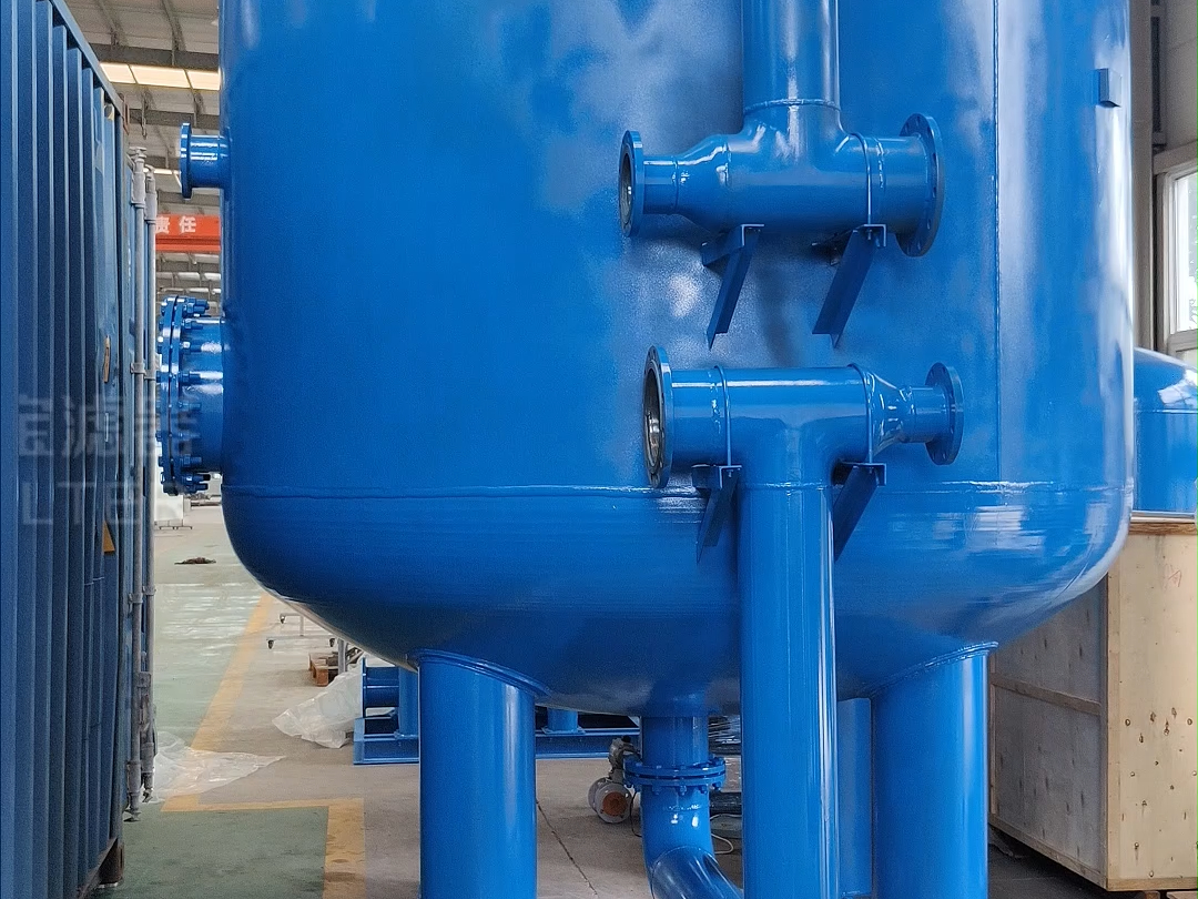 多介质过滤器广泛应用于工业生产过程中的预处理步骤,去除水中的悬浮