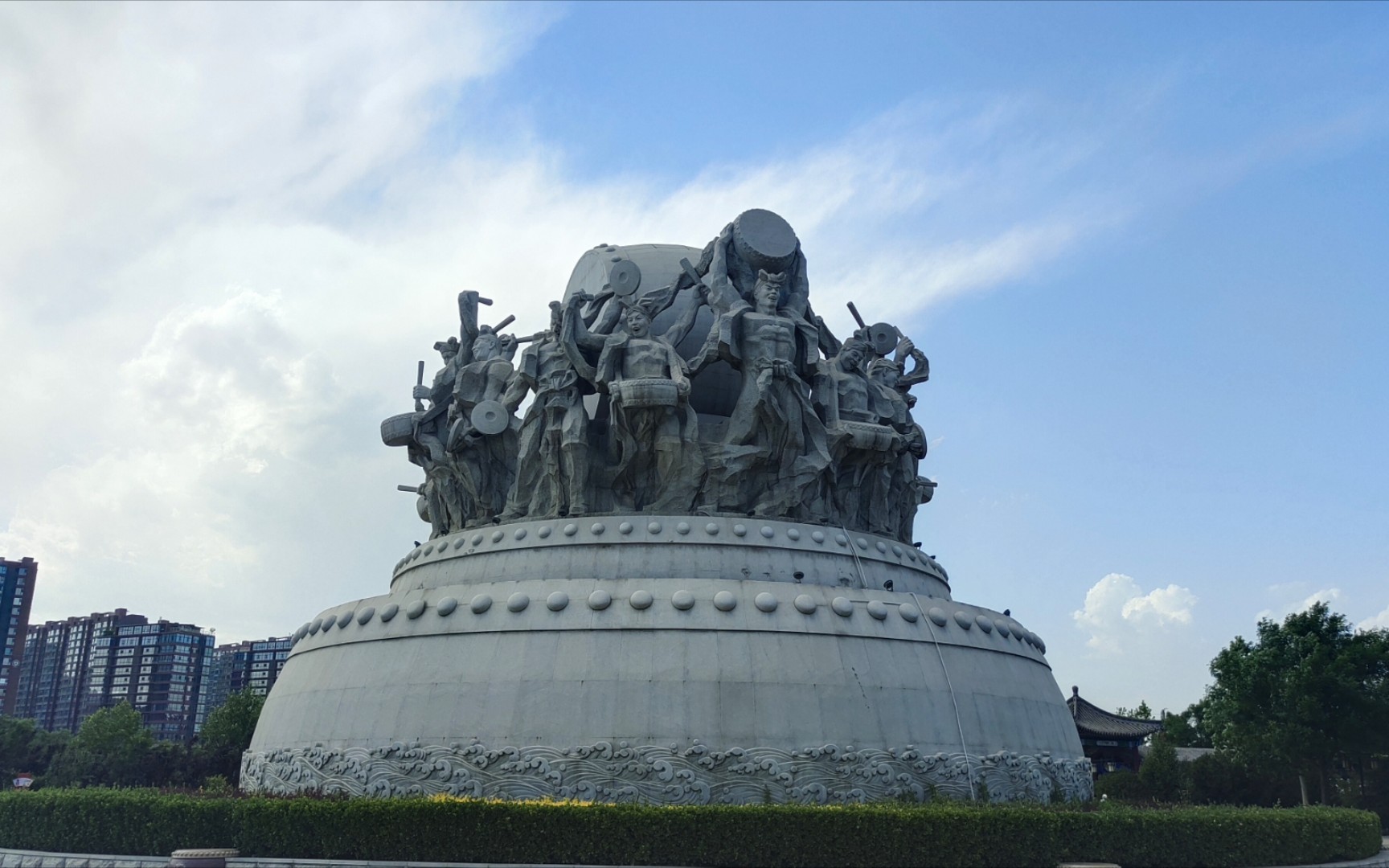 山西——襄汾锣鼓广场