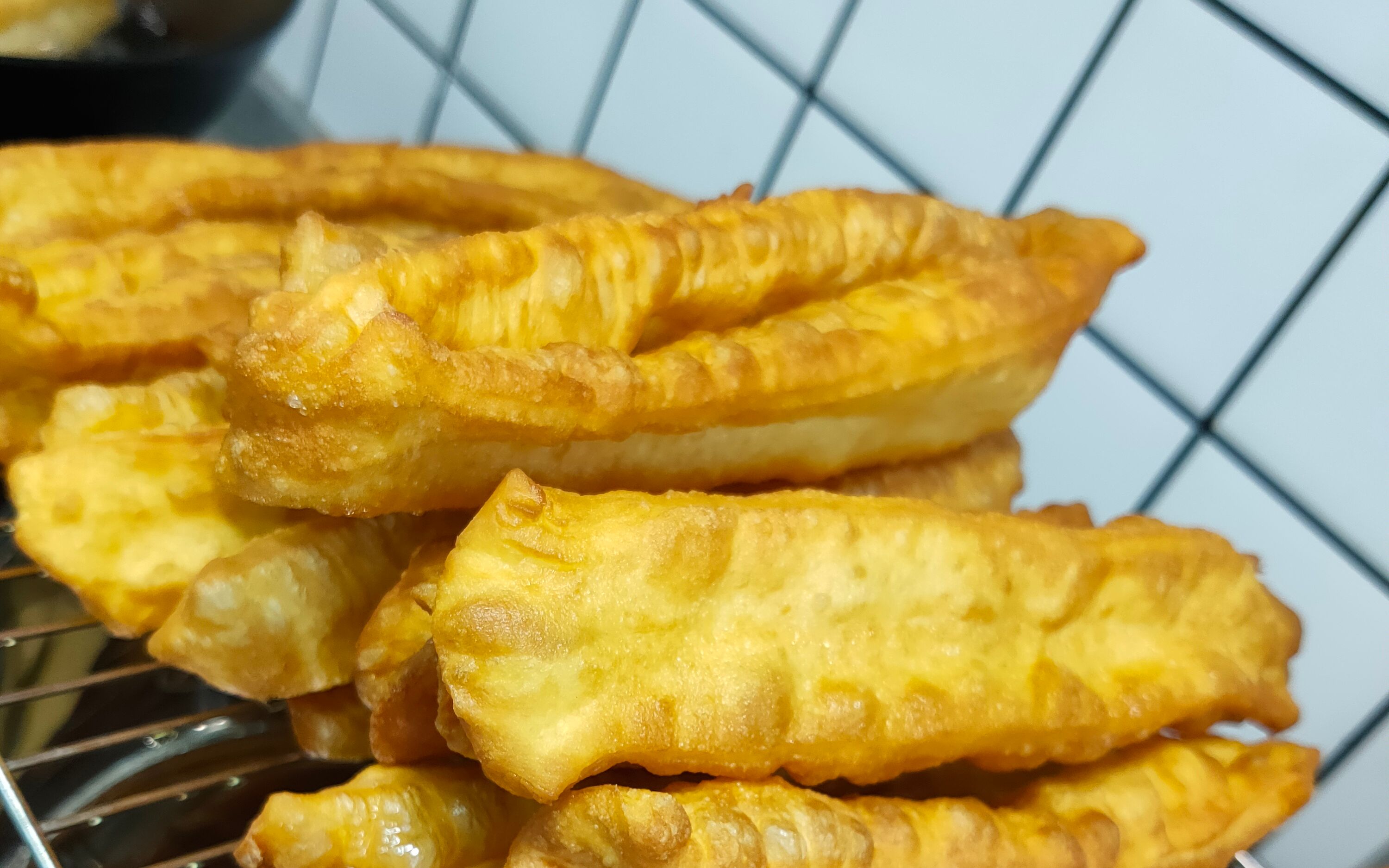 【自制豆浆油条】再来个豆皮儿卷着就更完美了