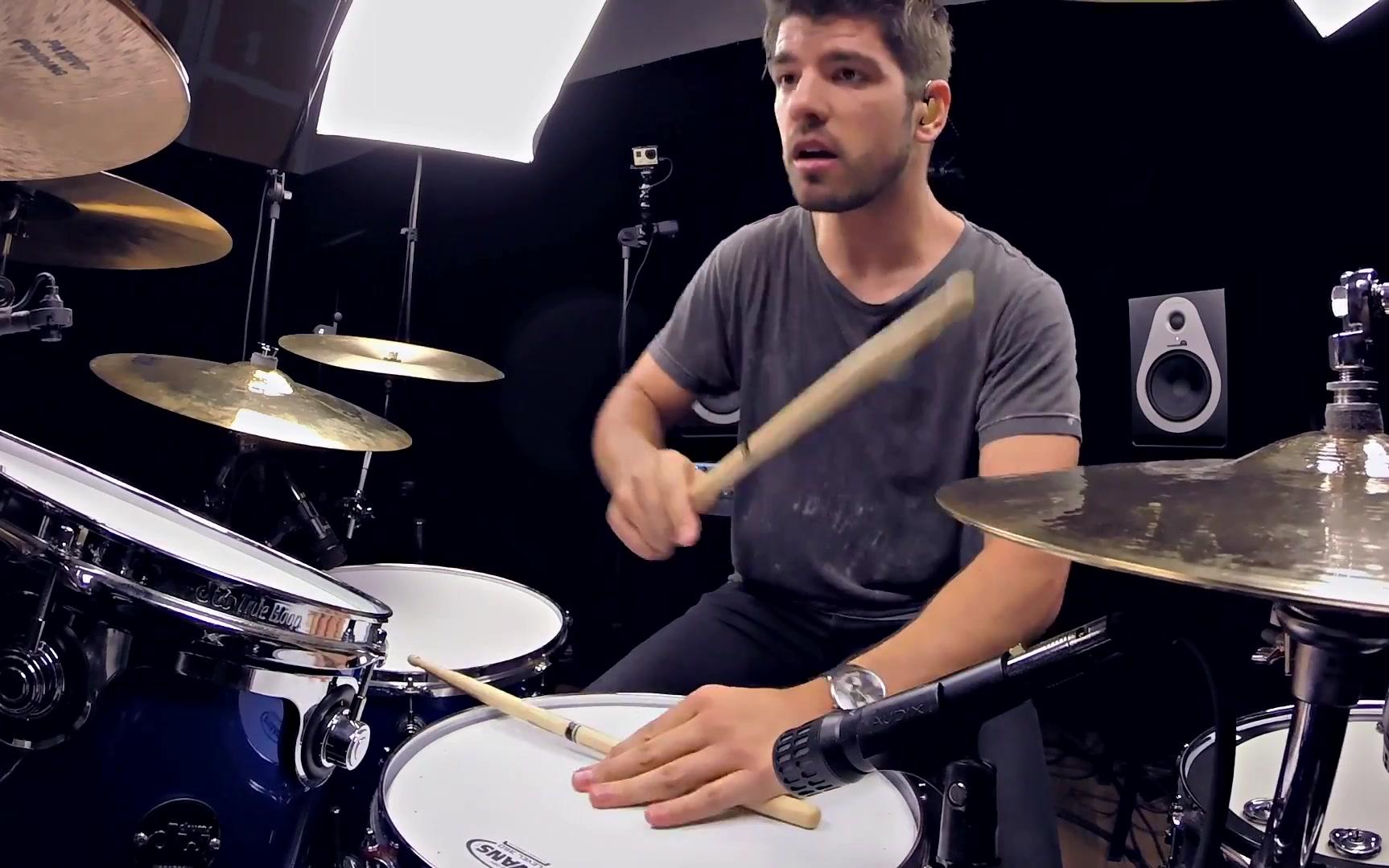 【架子鼓/cobus】fall out boy - sugar, were goin down_哔哩哔哩