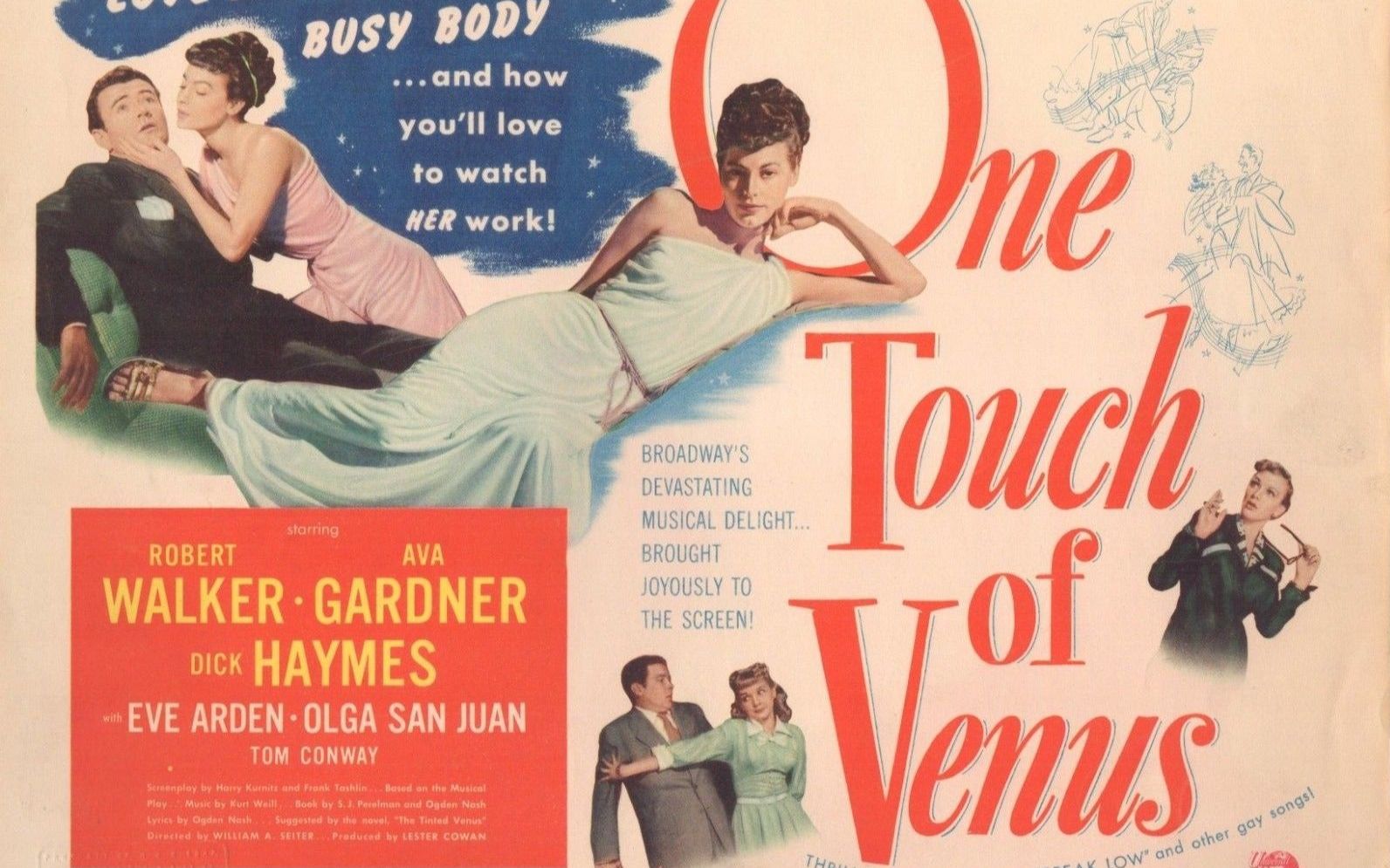 爱神艳史 One Touch of Venus (1948) 下凡的爱神维纳斯哔哩哔哩bilibili