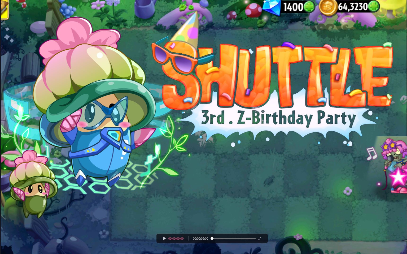 【shuttle/新植物试玩】新植物:未来·布布种子!