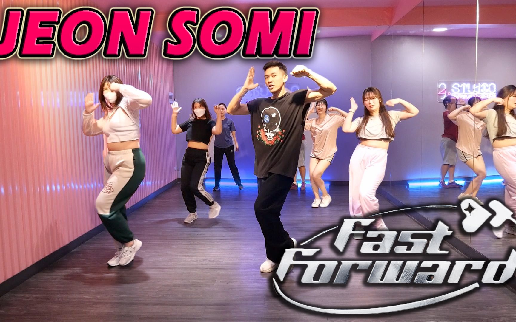 [图][KPOP] JEON SOMI - Fast Forward | GolfyDance | Dance Fitness / Dance Workout