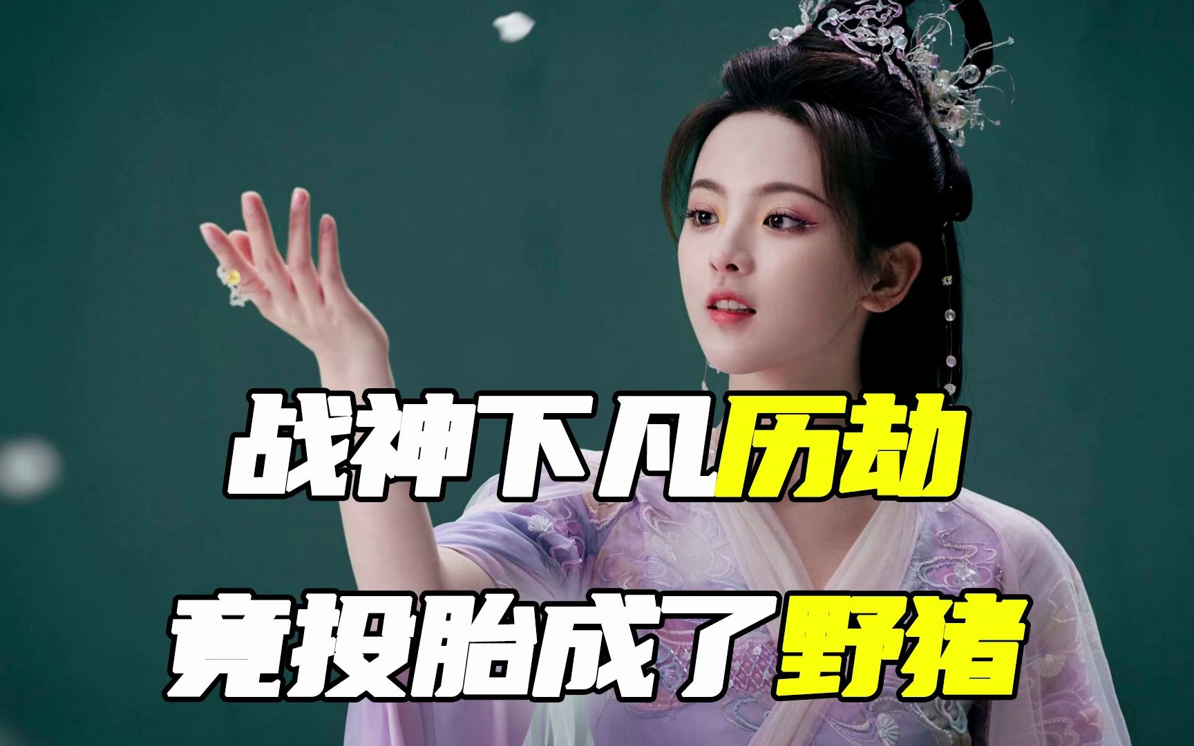 战神下凡历劫,竟意外投胎成了野猪!