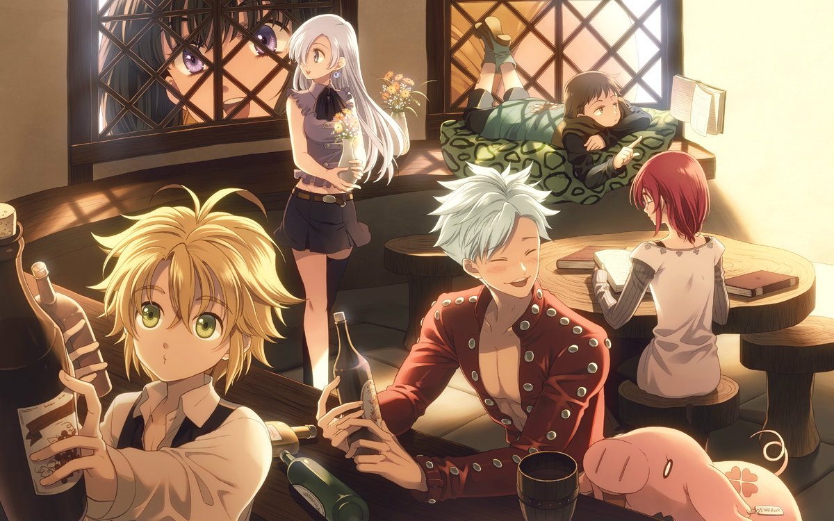 【生物股长】七大罪【op1歌词特效】