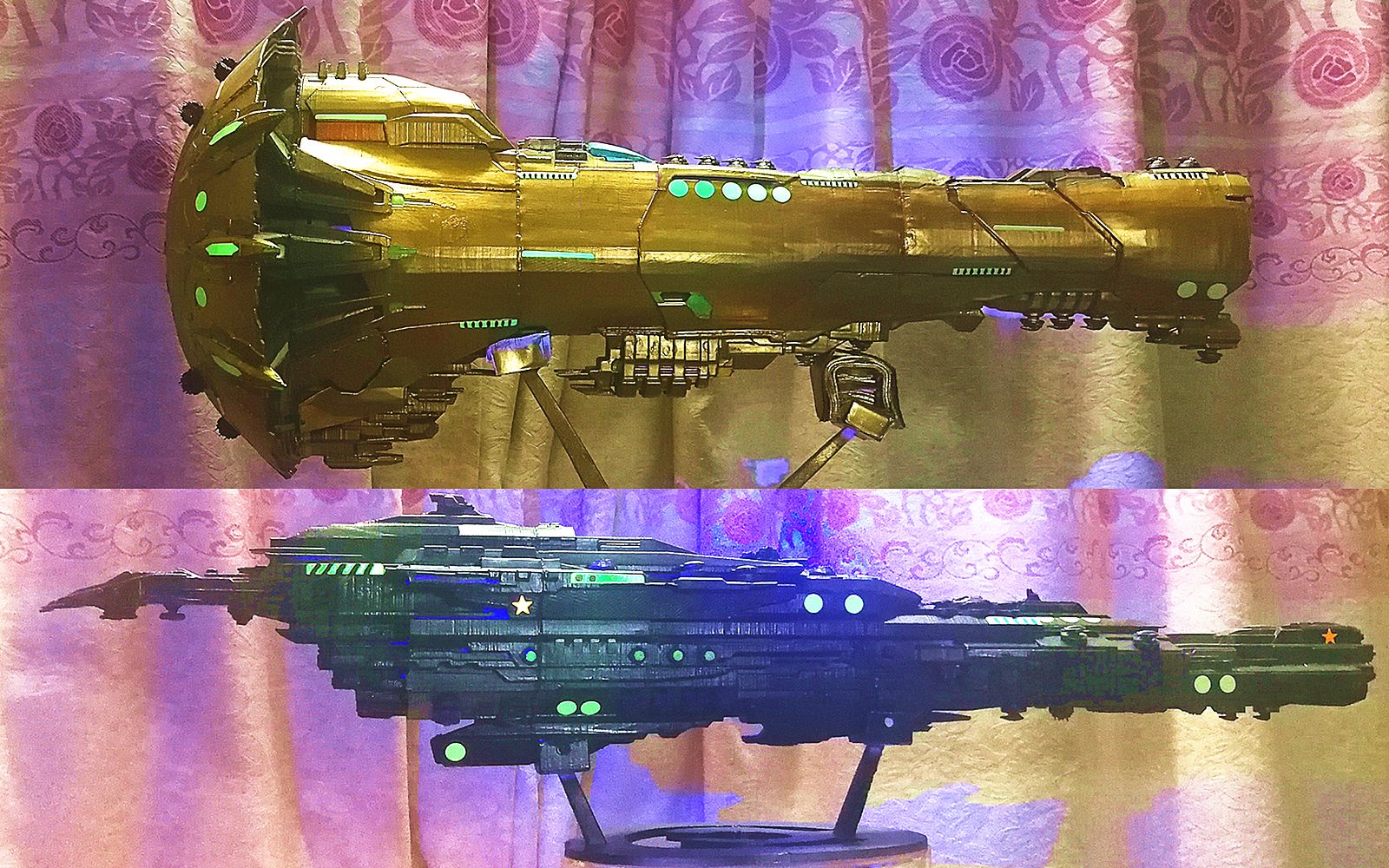 eve60厘米神使级75厘米勒维亚坦级模型展示