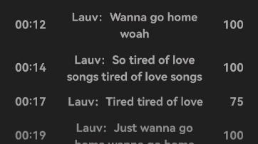 [图]I'm so Tired of love songs（救救孩子吧，太难了）