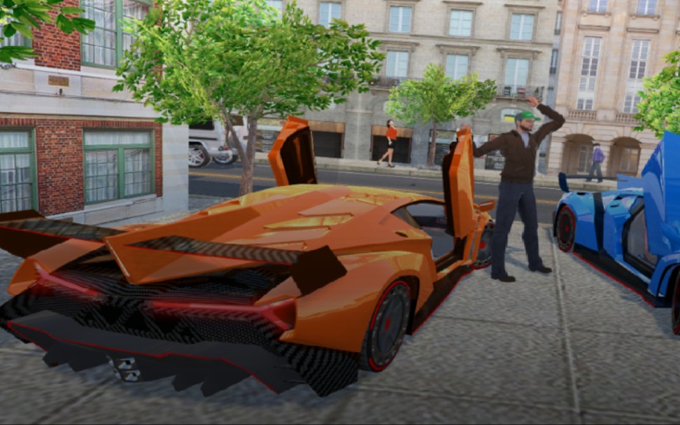 兰博汽车模拟器教你怎么让girl上车