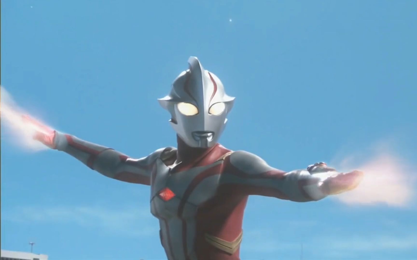 假如奥特曼的手速有段位,梦比优斯快速手劈火焰弹,王者一秒十拳