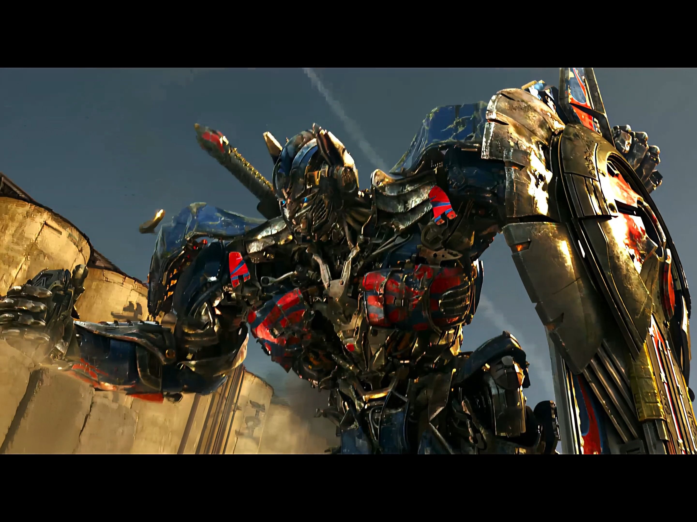 【𝟒𝐊𝟏𝟐𝟎𝐅𝐏𝐒】变4擎天柱超震撼名场面