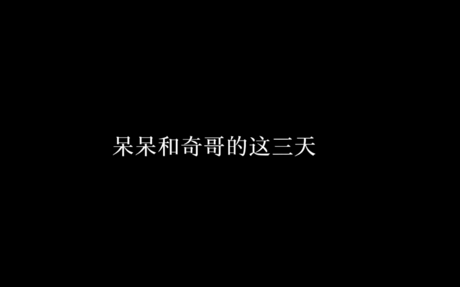 [图]呆呆和奇哥三天三夜后续 呆呆直接哑声＋胡言乱语哈哈哈哈