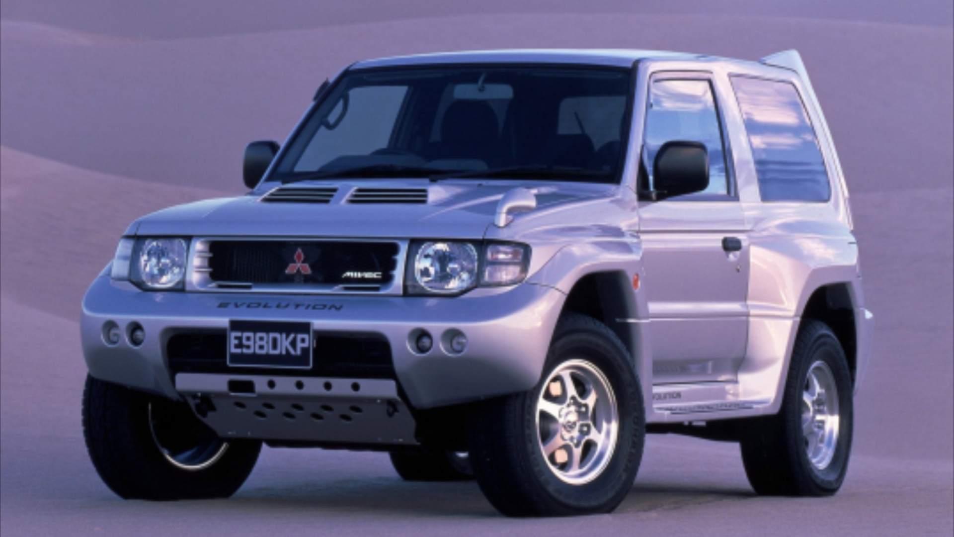 1997年三菱帕杰罗evolution广告