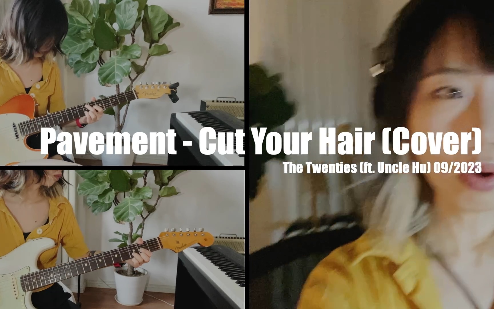 第一首正儿八经的翻唱PavementCut Your Hair (ft. Uncle Hu) 有趣的歌曲百听不厌哔哩哔哩bilibili