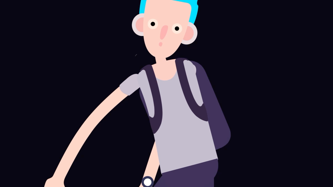 ae人物循环动画