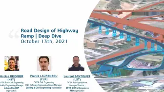 CATIA-道路设计深入探讨(中英字幕)