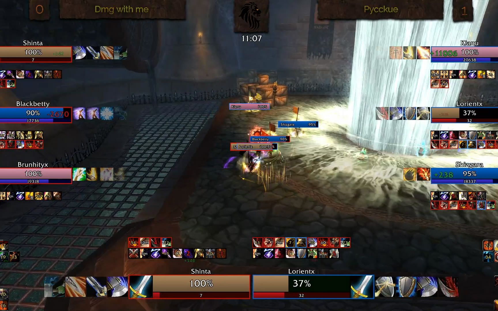 不可描述的服务器魔兽世界80级3v3竞技场比赛day2