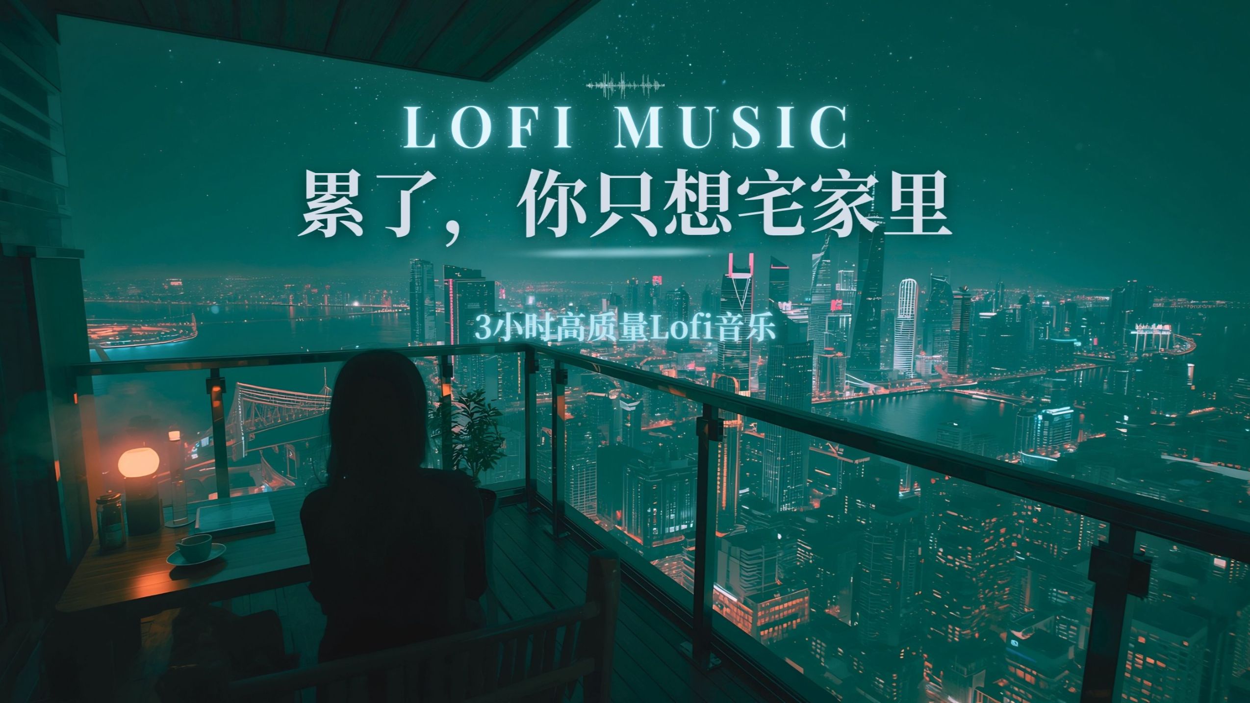 3小时宅家Lofi音乐合集｜累了，你只想宅家里｜超长版为独处而生的放松音乐，睡前陪伴和深夜独处
