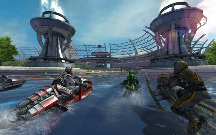 (riptide gp)一款只需70mb的高画质水上摩托快艇比赛竞速类的游戏.