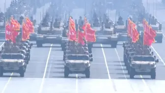 拾光纪·党旗所指正是军旗所向，九三阅兵上的这些旗帜令人心潮澎湃
