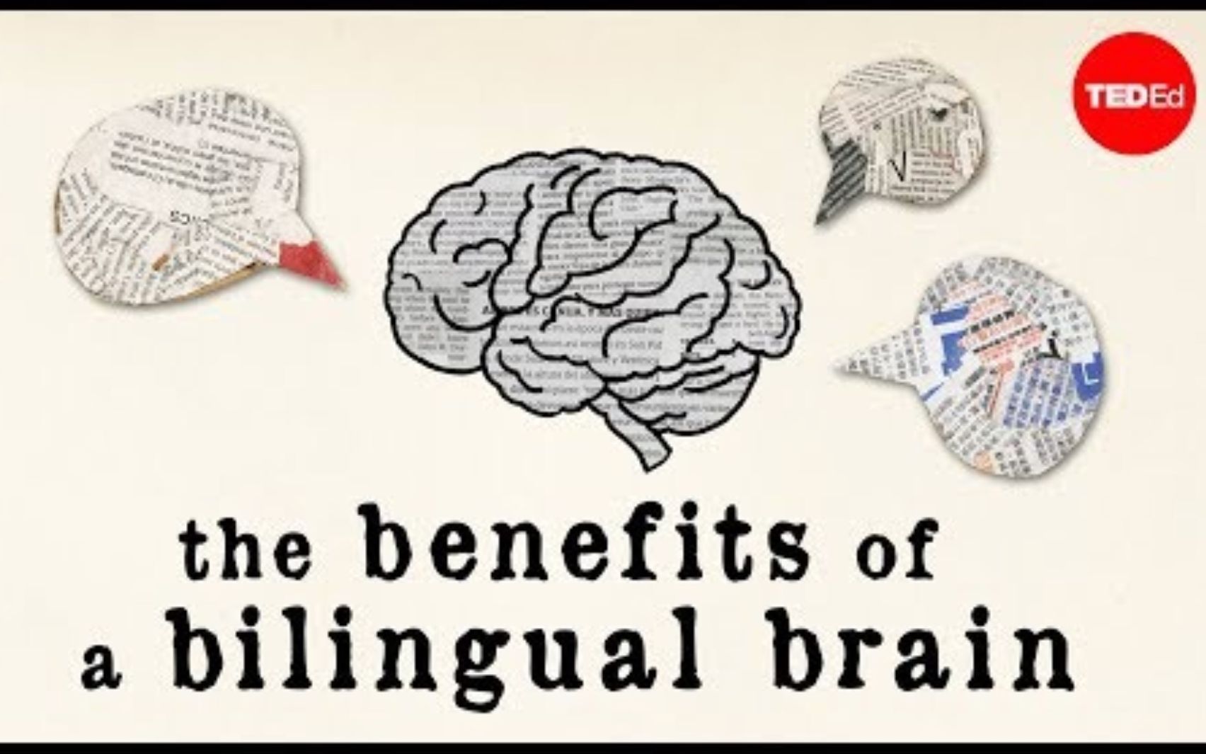 [图]【Ted-ED】双语学习对大脑的益处 The Benefits Of A Bilingual Brain