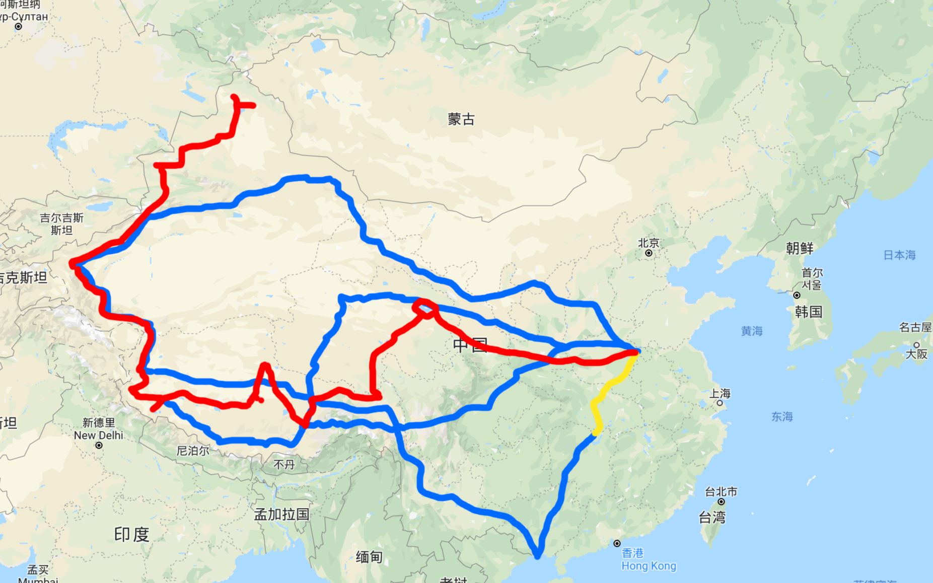 回顧2019年走過的旅行路線,即將開始挑戰西藏阿里中線