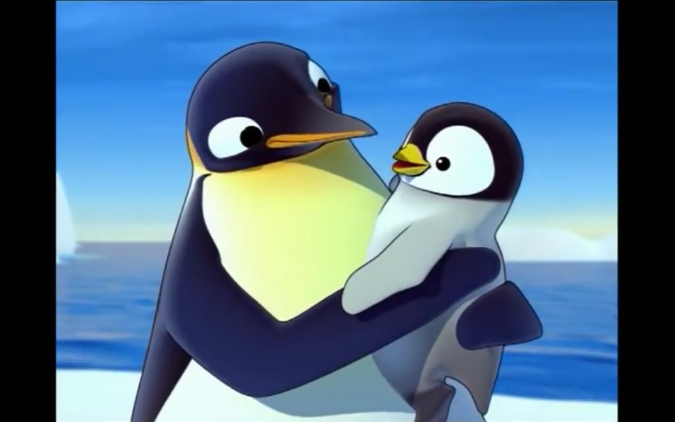 企鹅与水晶 动画片图片