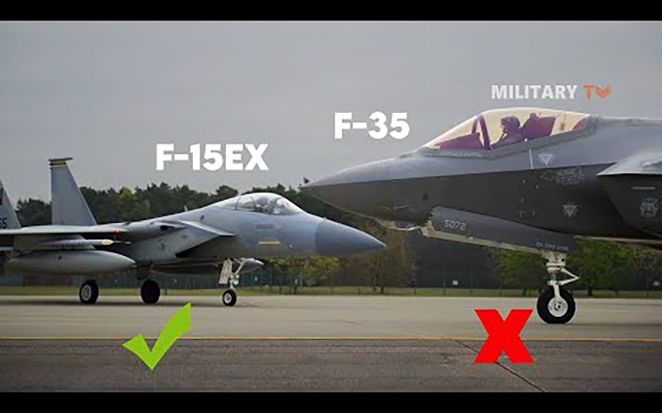 【场景素材】美军为什么要采购新型的f15ex而不是买更多的f35?