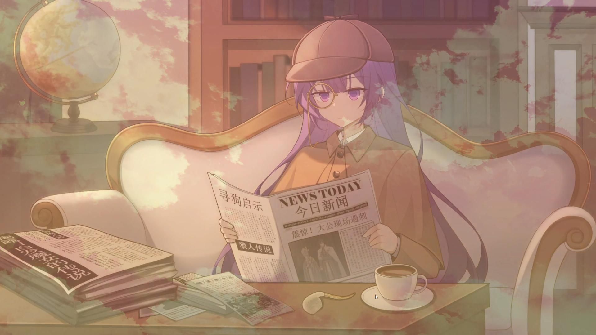 恋爱模拟视觉小说游戏《少女怪奇事件簿:永生》最新实况解说全流程