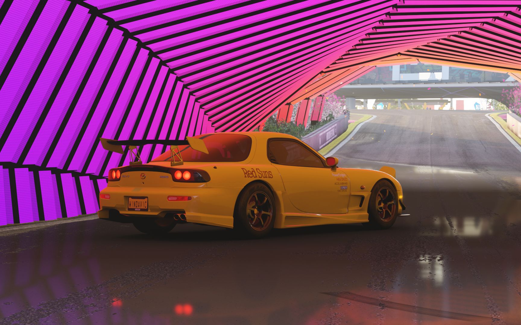 极限竞速地平线4马自达rx7fd还是原厂的转子声音好听兜风向