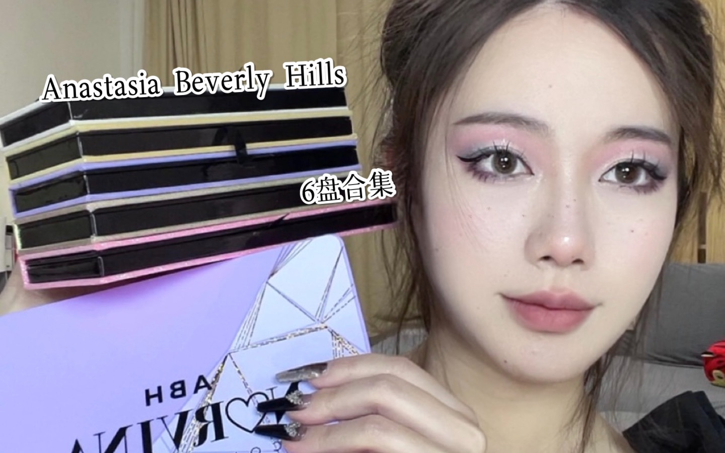 [图]Anastasia Beverly Hills 6盘眼影合集讲解 | 附眼妆展示哦 | 文艺复兴 Soft Glam Norvina···